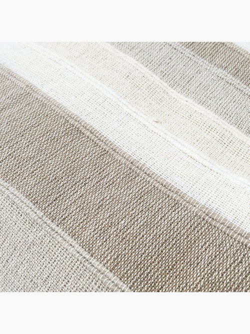 Plaid jeté de canapé / jeté de lit tissé - AKOLA - 100% coton - grand boutis en camaïeu - Kiabi Plaid jeté de canapé / jeté de lit tissé - AKOLA - 100% coton - grand boutis en camaïeu - Kiabi