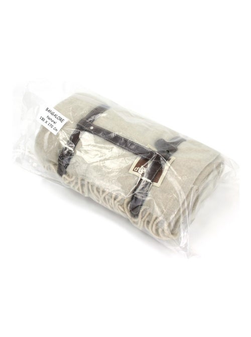 Plaid laine cachemire 240 g/m2 BANGALORE - Kiabi