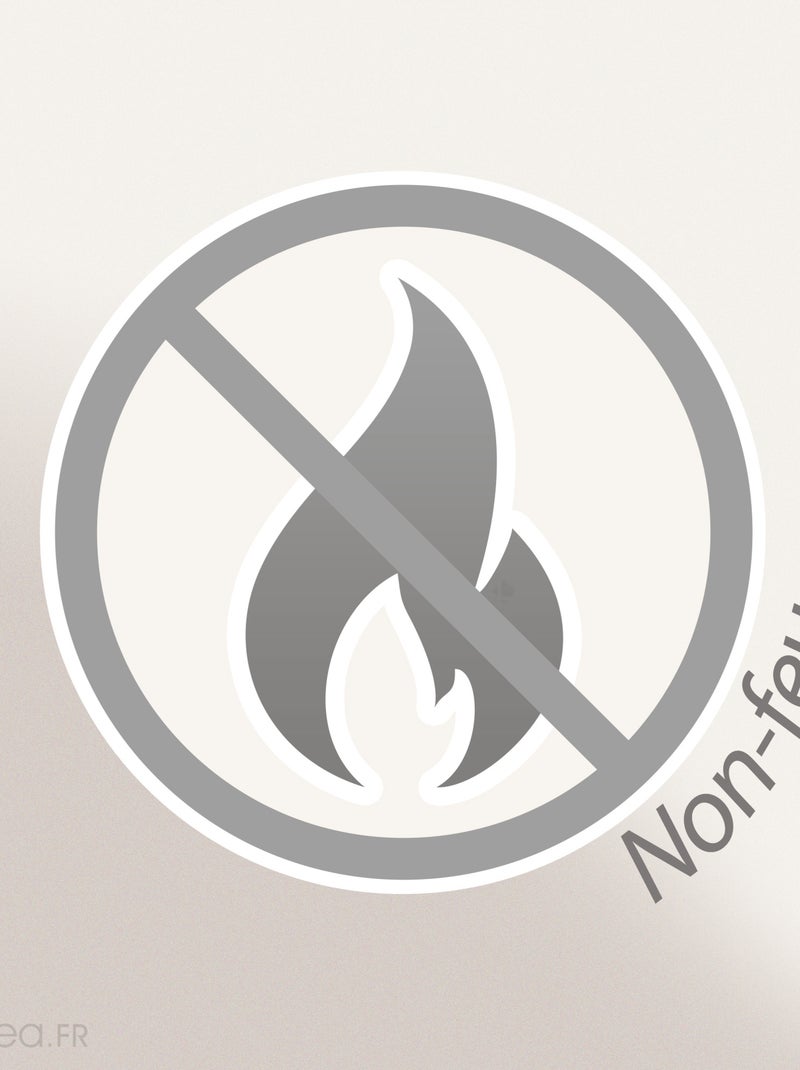 Plaid laine et acrylique ALES marron terre brûlé Marron foncé - Kiabi