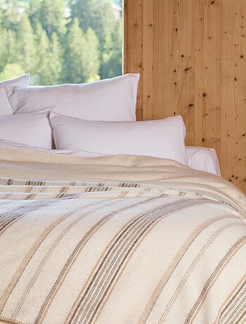 Plaid laine mélangée et mohair BAYONNE