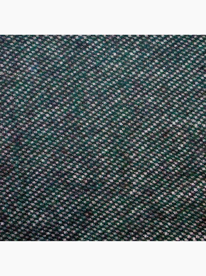 Plaid laine OSLOO Vert sapin - Kiabi