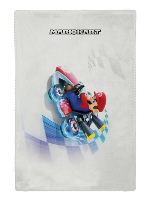 Plaid Mariokart Super Mario 110x130 cm - 100% Polyester - Kiabi
