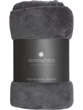 Plaid microfibre uni KIESA
