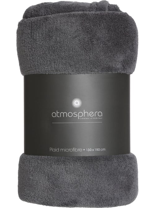 Plaid microfibre uni KIESA - Kiabi