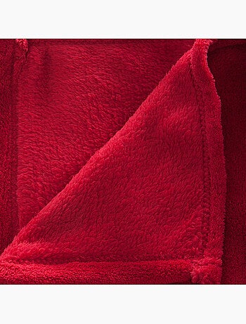 Plaid microfibre uni KIESA