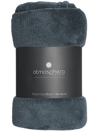 Plaid microfibre uni KIESA