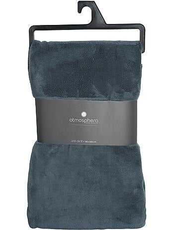 Plaid microfibre uni KIESA