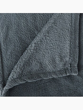 Plaid microfibre uni KIESA