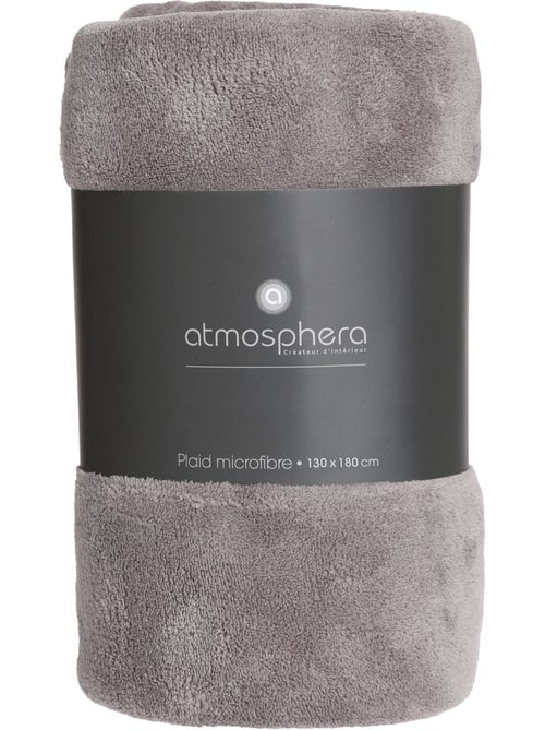 Plaid microfibre uni KIESA - Kiabi