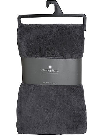 Plaid microfibre uni KIESA