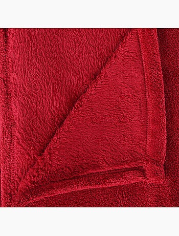 Plaid microfibre uni KIESA