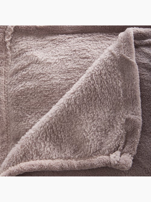 Plaid microfibre uni KIESA - Kiabi