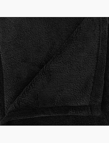 Plaid microfibre uni KIESA