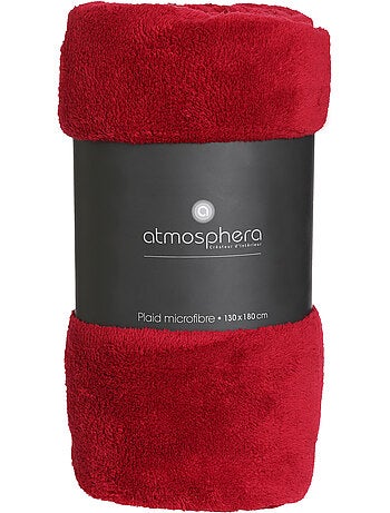 Plaid microfibre uni KIESA