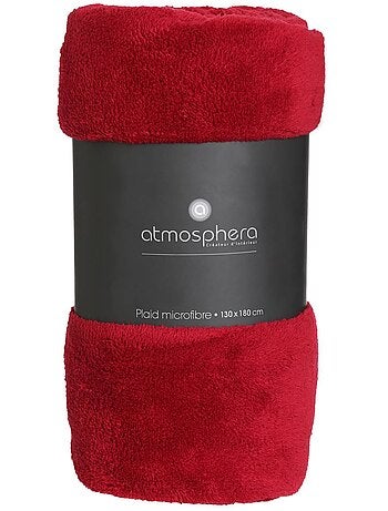 Plaid microfibre uni KIESA