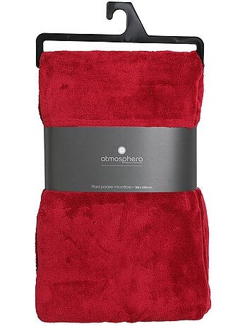 Plaid microfibre uni KIESA