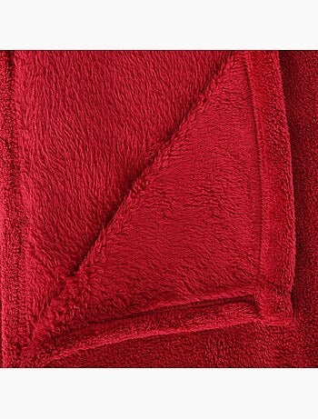 Plaid microfibre uni kiesa