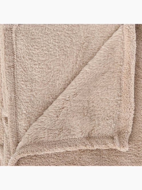 Plaid microfibre uni kiesa - Kiabi Plaid microfibre uni kiesa - Kiabi