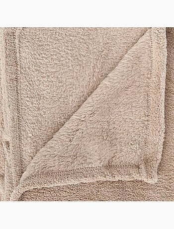 Plaid microfibre uni kiesa