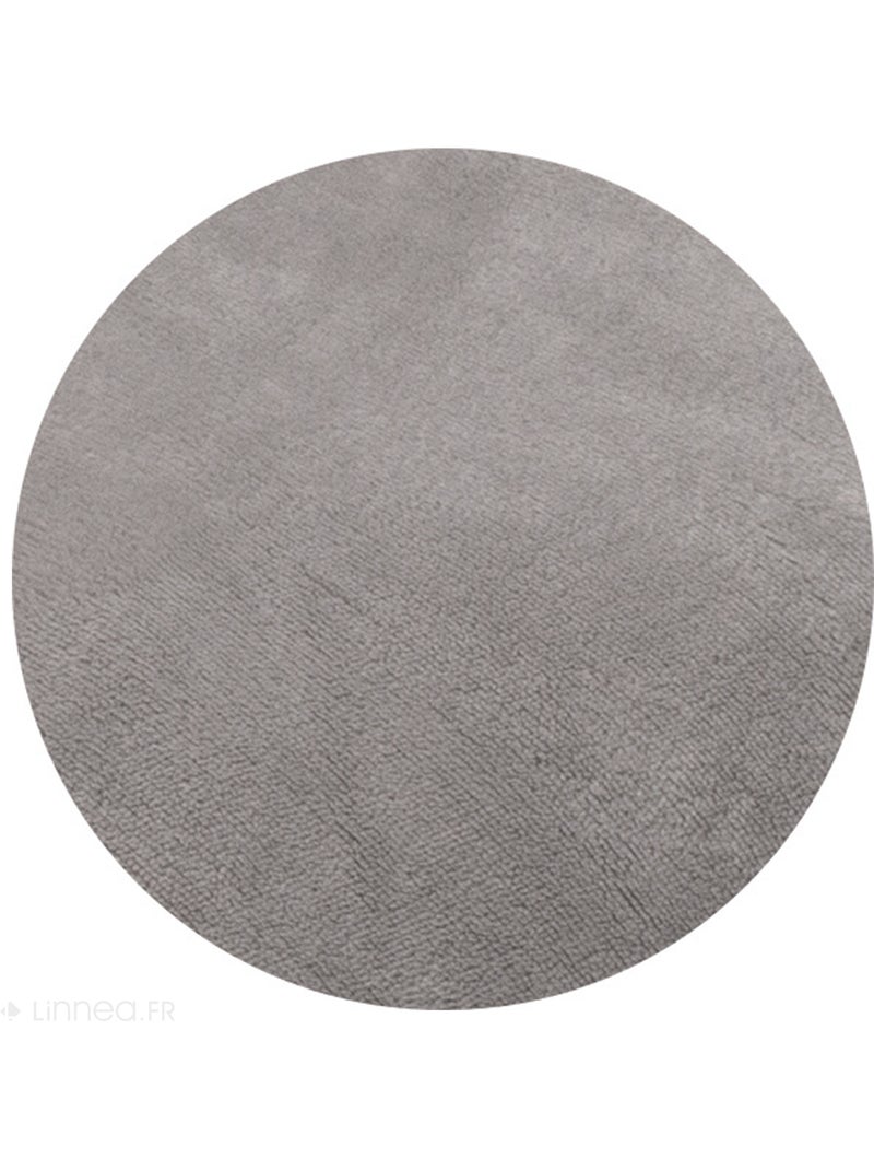 Plaid microvelours week-end double face Gris perle - Kiabi
