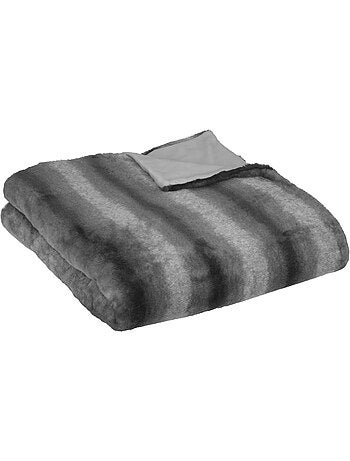 Plaid moelleux grizzli