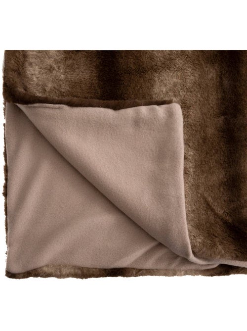 Plaid moelleux grizzli - Kiabi