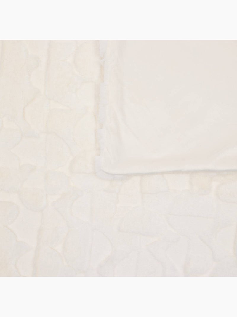 Plaid NALIA Blanc - Kiabi