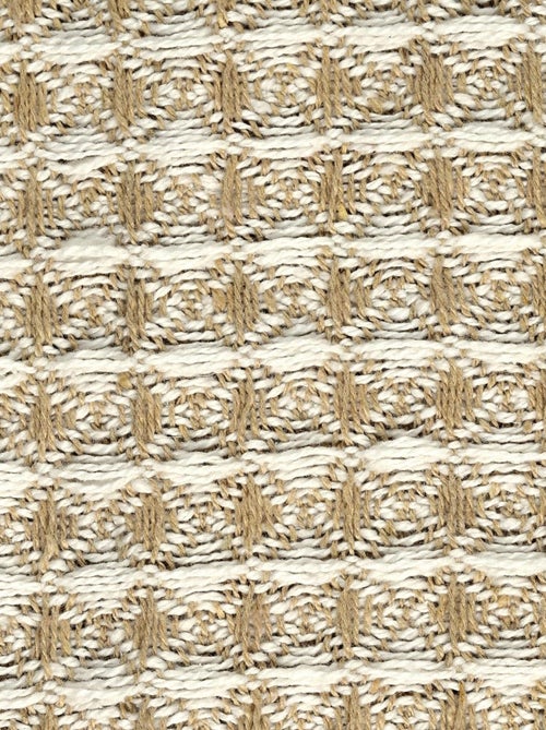 Plaid nid d'abeille collection SUZANNA - Kiabi