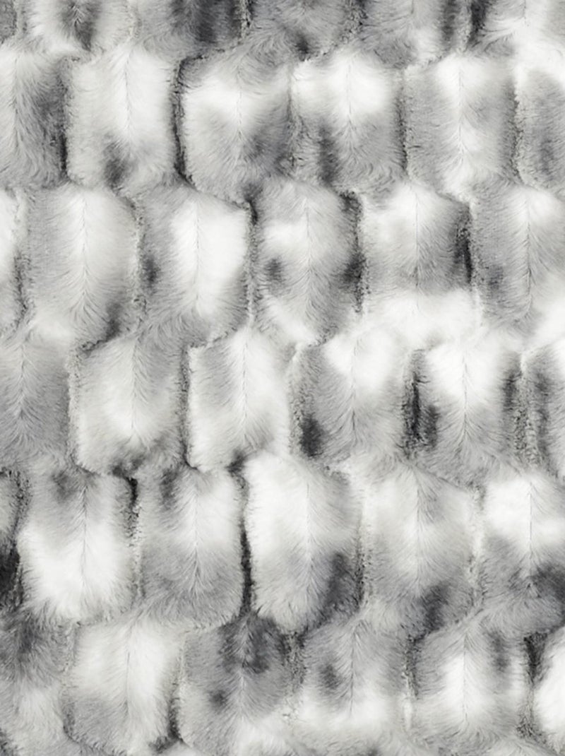 Plaid NINA Noir Blanc - Kiabi