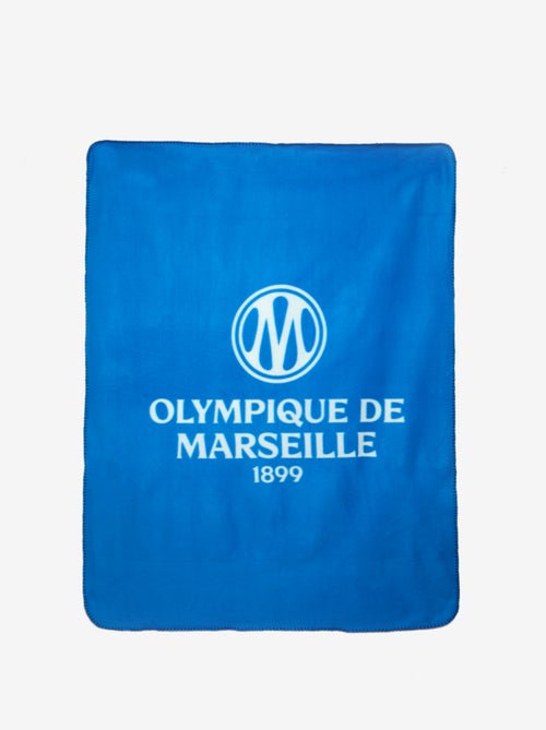 Plaid Olympique de Marseille Renaissance - - Kiabi Plaid Olympique de Marseille Renaissance - - Kiabi