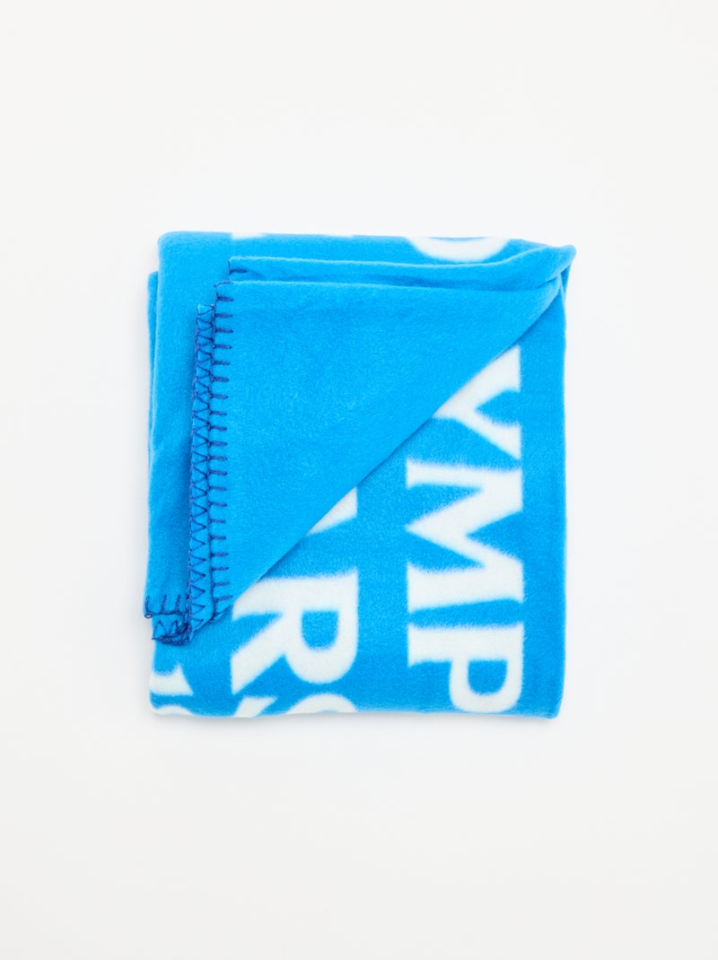 Plaid Olympique de Marseille Renaissance - Bleu - Kiabi