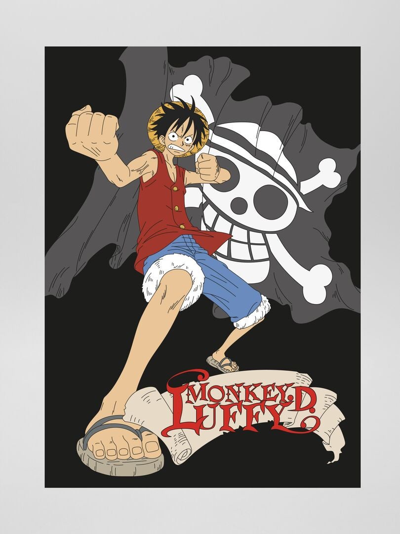 Parure de Lit Enfant One Piece Monkey D.Luffy + Housse de Couette