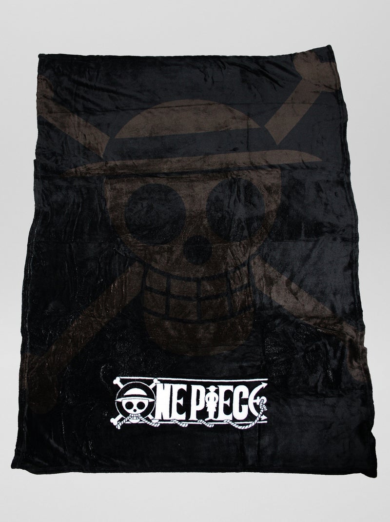Plaid 'One Piece' NOIR_ - Kiabi