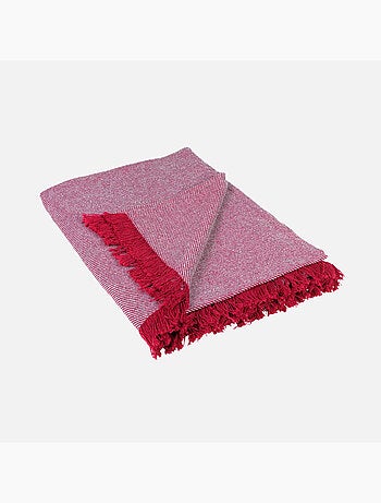 Plaid Original Frangé sur les Côtés