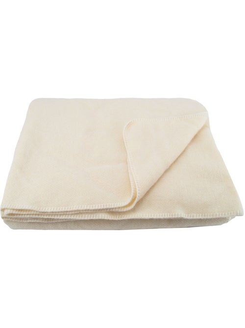Plaid ou couverture chaude laine et mohair - Kiabi Plaid ou couverture chaude laine et mohair - Kiabi