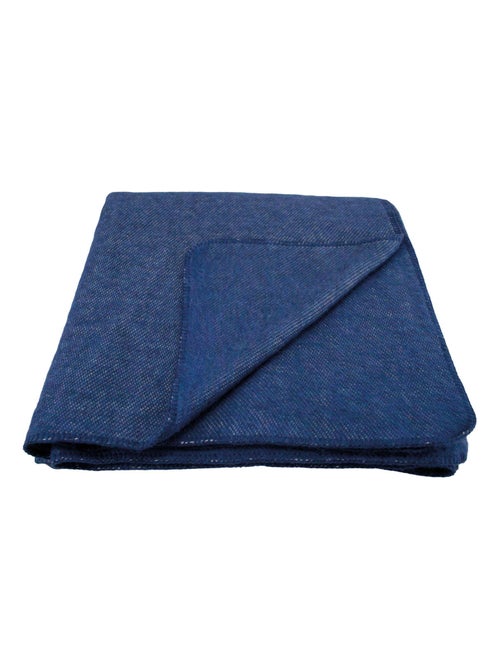Plaid ou couverture chaude laine et mohair - Kiabi Plaid ou couverture chaude laine et mohair - Kiabi