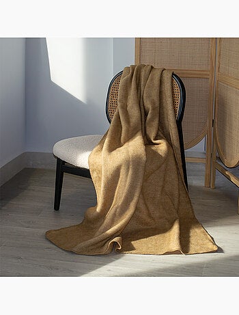 Couverture chaude laine et mohair