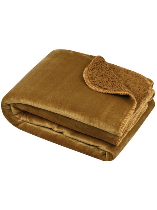 Plaid ou couverture douillet uni - Kiabi Plaid ou couverture douillet uni - Kiabi
