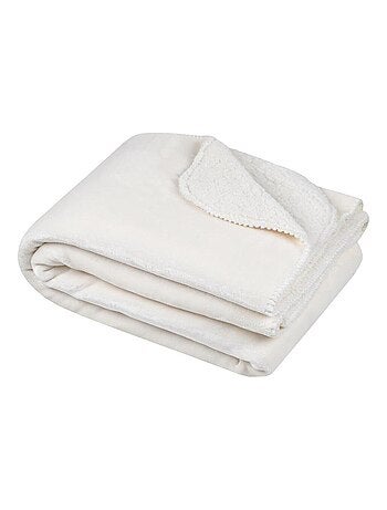 Plaid ou couverture douillet uni