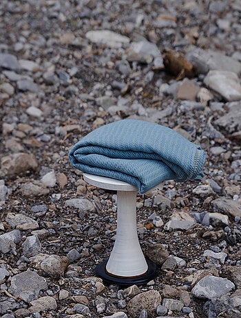 Plaid ou couvre-lit 100% laine