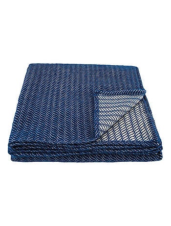 Plaid ou couvre-lit 100% laine