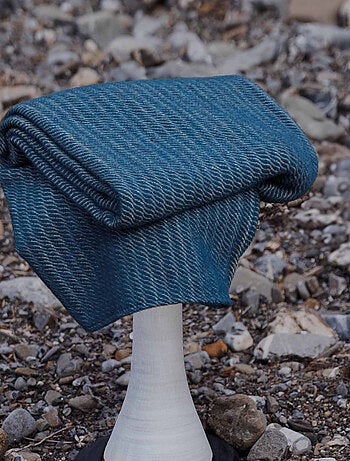 Plaid ou couvre-lit 100% laine