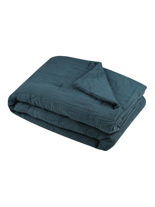 Plaid ou Edredon en gaze de coton Colors - Kiabi Plaid ou Edredon en gaze de coton Colors - Kiabi
