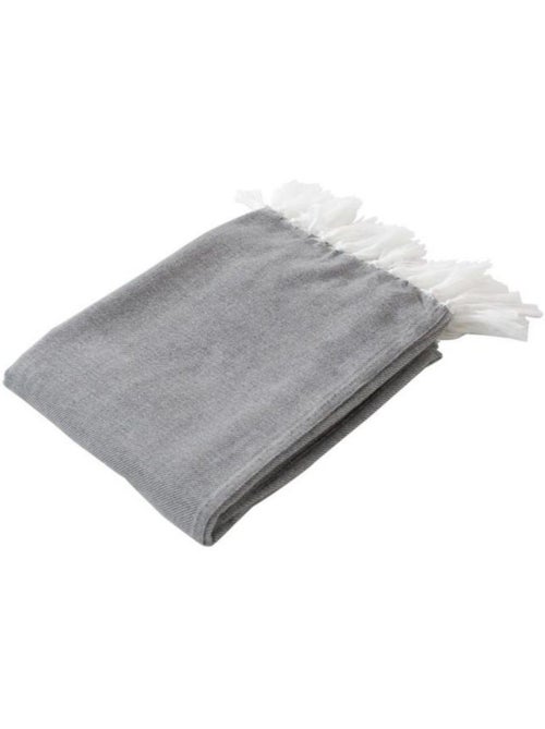 Plaid ou jeté de canapé jacquard Doby - Kiabi Plaid ou jeté de canapé jacquard Doby - Kiabi