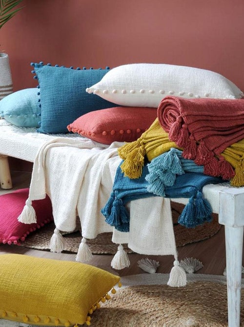 Plaid ou jeté de canapé - Kiabi