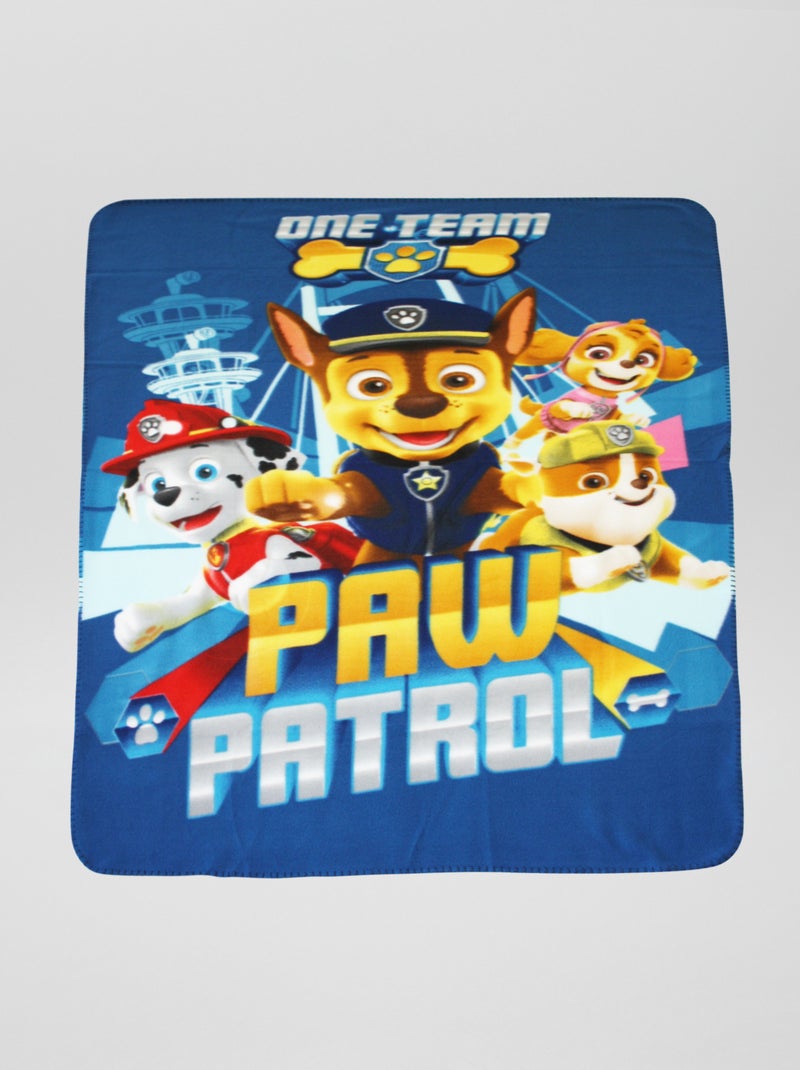 Plaid 'Pat Patrouille' Bleu - Kiabi