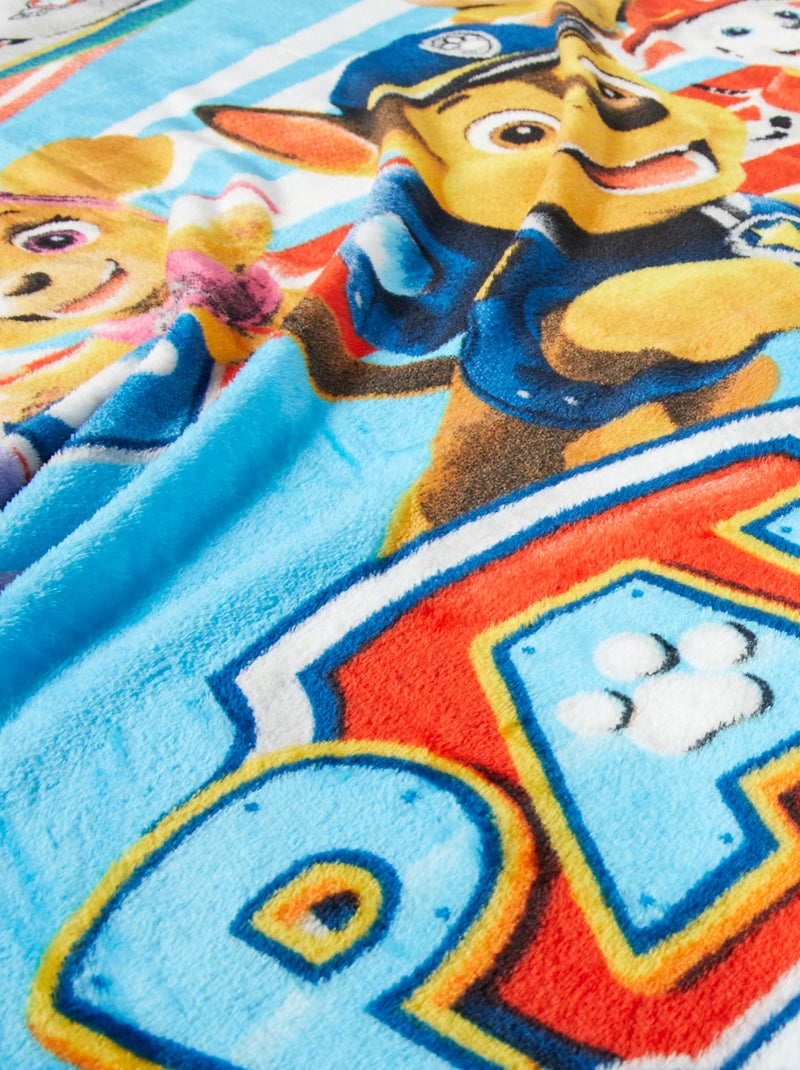 Plaid 'Pat Patrouille' Bleu - Kiabi