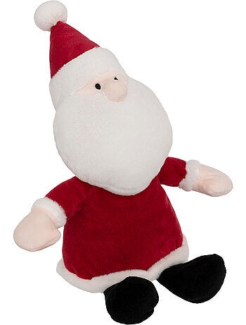 Plaid + peluche père noël