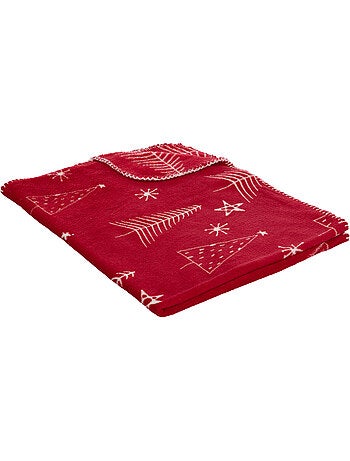 Plaid + peluche père noël