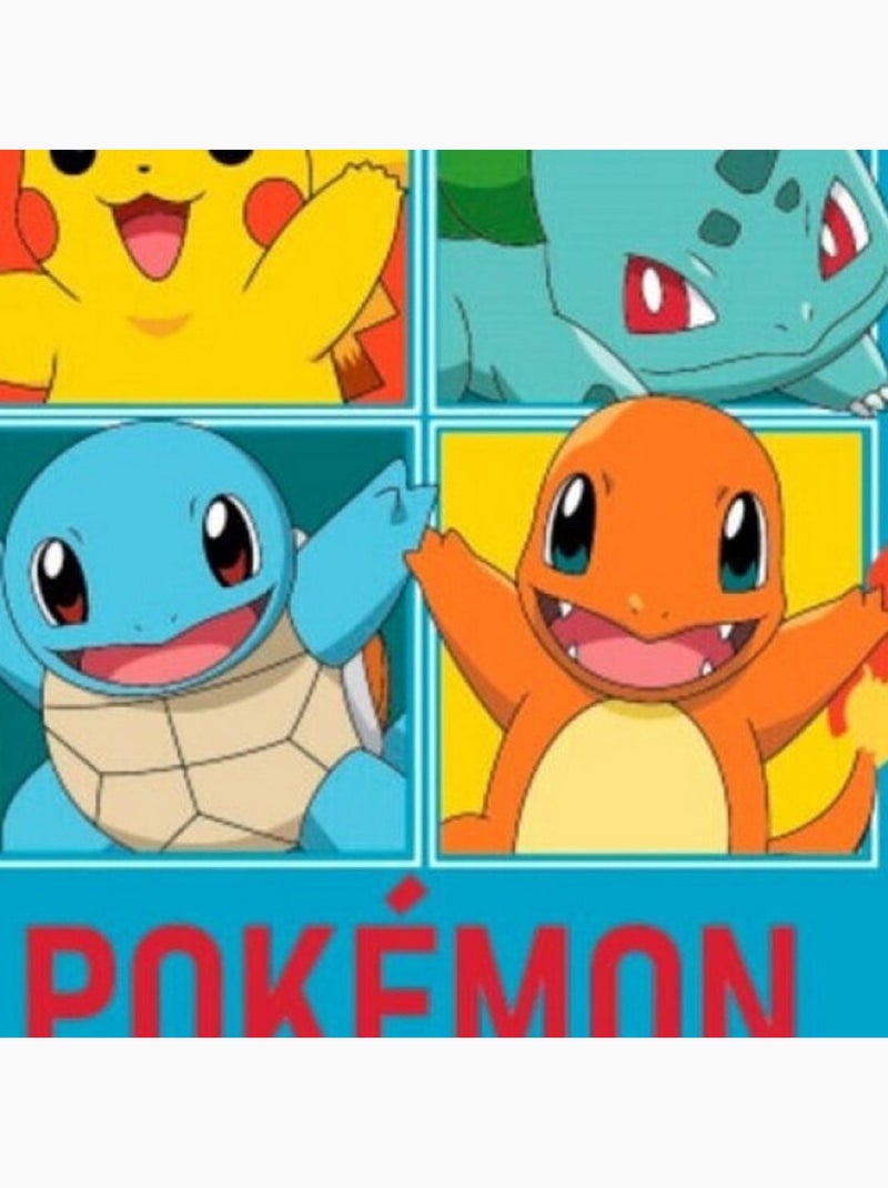 Plaid Pokémon - Prêt Pour La Bataille - Bleu Bleu - Kiabi